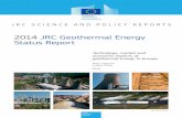 2141977 JRC Geothermal Report - European Commission · PDF file2014 JRC Geothermal Energy Status Report Technology, market and economic aspects of geothermal energy in Europe Bergur