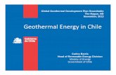 Geothermal Energy in Chile - Home | ESMAP GGDP Day2_Chile.pdf · Geothermal Energy in Chile Carlos Barría Head of Renewable Energy Division Ministry of Energy Government of Chile