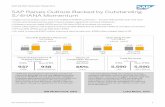 SAP Raises Outlook Backed by Outstanding S/4HANA · PDF file2 SAP Q3 2017 Quarterly Statement Walldorf, Germany – October 19, 2017 SAP SE (NYSE: SAP) today announced its financial