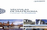 Válvulas de Diafragma SAUNDERS - saidi.es · PDF filefor the process industry Saidi Spain VÁLVULAS DE DIAFRAGMA Catálogo de Producto