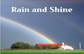 Rain & Shine Reader oct 07 qk6 - SATs Tests  · PDF fileRain and Shine Rain & Shine Reader oct 07 qk6.qxp 16/11/07 08:51 Page 1
