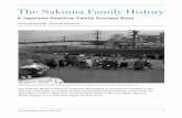 Sakuma Family History - · PDF fileThe Sakuma Family History A Japanese-American Family Success Story !! Honoring the past. Growing the future. THE SAKUMA FAMILY HISTORY 1 The Sakuma