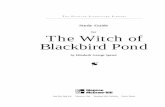 for The Witch of Blackbird Pond -  · PDF fileThe Witch of Blackbird Pond ... No, writing is not lonely. ... the structure of your family, or reaching a certain age