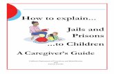 How to explain Jails and Prisons to Children - Friends …friendsoutside.org/assets/pdf/How-to-Tell-Children.pdf · How to explain... Jails and Prisons ...to Children A Caregiver’s