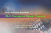 Ch.5 Conceptual Design Process. - IEMS. Conceptual Design Process.pdf · - 4 - ￭ Conceptual Design. [Blanchard, pp123 - 150] Conceptual Design Process. ․ Needs Analysis and Identification.