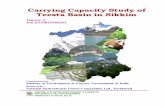 Carrying Capacity Study of Teesta Basin in Sikkim - Air ... · PDF fileCARRYING CAPACITY STUDY OF TEESTA BASIN IN SIKKIM Principal Investigator Prof. (Mrs.) Pramila Goyal CENTRE FOR