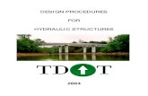 DESIGN PROCEDURES FOR HYDRAULIC STRUCTURES · PDF fileDESIGN PROCEDURES FOR HYDRAULIC STRUCTURES 2004. TABLE OF CONTENT Page 1 Design Procedures For Hydraulic Structures ... Metal
