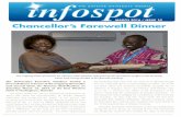 MARCH 2016 / ISSUE 10 Chancellor’s Farewell Dinner 10 2016.pdf · MARCH 2016 / ISSUE 10 THE DAYSTAR UNIVERSITY WEEKLY The University’s Executive members hosted a farewell dinner