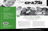 THE CPA  · PDF file  NEWS FOR THE CPA2B EdiTor, Amy E. GAETh Director of Communications Wisconsin Institute of CPAs ... • The CPA Exam: How to prepare