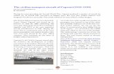 The civil aircraft of Caproni (1918-1931) - European  · PDF file© 2009, article published on   The civilian transport aircraft of Caproni (1918-1939) For:   By: Rob Mulder