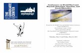 Conference on World War I and Beyond: Armenian, …memeac.gc.cuny.edu/files/2013/02/WWI-Program-pdf.pdf · Conference on World War I and Beyond: Armenian, Assyrian, and Greek Minorities