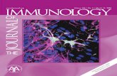Volume 176 / No. 6 / March 15, 2006 ... · PDF fileIMMUNOLOGY Volume 176 / No. 6 / March 15, 2006 OGY 2006 Issue. Symposium Location: ... Co-Chair: Eric Pamer, Memorial Sloan-Kettering