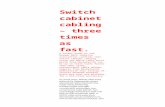 Schaltschrankverkabelung drei Mal schneller - Web viewSwitch cabinet cabling – three times as fast. A recent study by the German REFA industry association confirms that switch cabinet