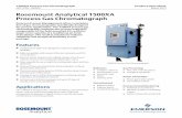 Rosemount Analytical 1500XA Process Gas Danalyzer DocumentsRosemount Analytical 1500XA Process Gas Chromatograph Emerson Process Management offers a complete line of gas chromatographs