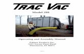 Trac-Vac Model 288-  · PDF fileModel 288 . Operating and Assembly Manual . Palmor Products Inc. 5225 Serum Plant Road . Thorntown, IN 46071 . 7-06-12