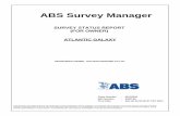 ABS Survey Manager - Briers & Dujardinbriers-dujardin.be/docs/ABS survey status .pdf · ABS Survey Manager SURVEY STATUS REPORT ... Aalborg Industries A/S Model Number : MISSION TM