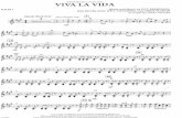 2 13 mp 20 26 Recorded by COLDPLAY VIVA LA VIDA Words and Music by GUY BERRYMAN, ... Viva La Vida - 2 . VIOLA 13 ecoraea VIVA LA VIDA