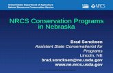 NRCS Conservation Programs in Nebraska - USDA · PDF fileNRCS Conservation Programs in Nebraska ... Cheyenne Logan Terry Andrews Rice Barber Gage ... Red Willow Sherman Kearney