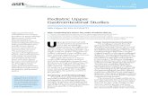Pediatric Upper Gastrointestinal Studies · PDF fileCE Directed Reading 524 RADOLOGC TECHNOLOGY, May/June 014, Volume 5, Number Pediatric Upper Gastrointestinal Studies Embryology