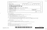 Edexcel International GCSE Chemistry - Pearson · PDF fileChemistry Unit: 4CH0 Science (Double Award) ... International GCSE. 2 *P43317A0236* ... The waste gases escaping from the