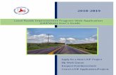 Local Roads Improvement Program Web Application (LRIPWeb ...wisconsindot.gov/Documents/doing-bus/local-gov/astnce-pgms/highwa… · 2018-2019. 2018-2019 . Local Roads Improvement