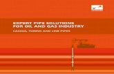 EXPERT PIPE SOLUTIONS FOR OIL AND GAS · PDF fileEXPERT PIPE SOLUTIONS FOR OIL AND GAS INDUSTRY ... GOST and customer specifications ... 47.10 70.09 46.77 69.60 0.625 15.88 6.375 161.93