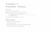 Chapter 7 Portfolio Theory - California Institute of ...people.hss.caltech.edu/~jlr/courses/BEM103/Readings/JWCh07.pdf · Chapter 7 Portfolio Theory 7-1 1 Introduction and Overview