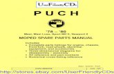 Puch Moped Spare Parts Manual 1978-1980 - …vangsoetrim.dk/onewebmedia/MaxiogMiniMaxi/Puch Moped Spare Part… · UCH '78 - '80 Maxi, Maxi Luxe, Sport MK Il, Newport Il MOPED SPARE