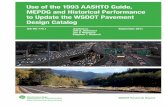 Use of the 1993 AASHTO Guide, MEPDG and Historical ... · PDF fileResearch Report . USE OF THE 1993 AASHTO GUIDE, MEPDG AND HISTORICAL PERFORMANCE TO UPDATE THE WSDOT PAVEMENT DESIGN