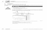 9 Installation - · PDF fileUse a crane and lifting eye [1] to install the unit. ... RU N STO P D E L 1. 2. 3. OK RUN. System Manual – MOVIDRIVE® MDX60B/61B Drive Inverters 9 1