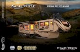 Solitude Brochure - Grand Design · PDF fileextended stay fifth wheels grand recreational design vehicles *deo trailer
