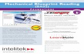 Mechanical Blueprint Reading - Intelitekintelitek.com/pdf/35-BA02-DS01-C_Blueprint.pdf · p o w e r e d b y Mechanical Blueprint Reading (BA02) Technicians use blueprints to install,
