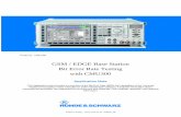 GSM / EDGE Base Station Bit Error Rate Testing with …cdn.rohde-schwarz.com/pws/dl_downloads/dl_application/application... · GSM / EDGE Base Station Bit Error Rate Testing with