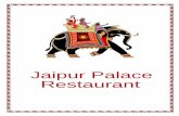 Jaipur Palace · PDF fileMenüs Alle Menü werden mit Nan und Basmatireis Serviert Menü I HÜHNERSUPPE - CHICKENSOUP Eine Hühnersuppe nordindischer Art mit Knoblauch, Ingwer, Zimt,