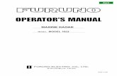 MARINE RADAR - Cactus Nav 1623 manual.pdf · FURUNO MODEL 1623 Marine Radar. For over 50 years FURUNO Electric Company has enjoyed an enviable reputation for innovative and dependable