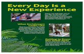 Every Day Is a New Experience -   · PDF fileEvery Day Is a New Experience ... How Do the Apes Get Across? ... Humans belong to a group of mammals called primates