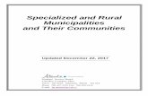 Specialized and Rural Municipalities and Their Communitiesmunicipalaffairs.gov.ab.ca/cfml/officials/2017-RuralMuni.pdf · december 22, 2017 page 1 of 23 specialized and rural municipalities