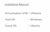 Manual Virtualization S/W –VMware Host OS – Windows · PDF fileInstallation Manual Virtualization S/W –VMware ... Português Româna samegillii ... Esperanto Españal Eesti Euskaraz