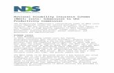 Submission 51 - National Disability Services (NDS ... Web viewNational Disability Insurance Scheme (NDIS) Costs: Submission to the Productivity Commission. The Productivity Commission’s