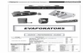 EVAPORATORS - Highgate Car Air · PDF fileUNIVERSAL EVAPORATOR COILS Evaporators: Universal AIR-CHIEF ... The performance of an evaporator will also be affected by such things as system