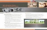 Air-Source Heat Pump Refrigeration Marketing Bulletin.pdf · FEATURES Air-cooled Packaged Refrigeration with Reversing Cycle • Direct-expansion refrigeration system designed to