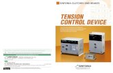 LEFT SPAN CONTROL DEVICE C - sinfo-t.jp · PDF fileCONTROL DEVICE Clutch dan brake ... • Keluaran analog 10V DC disediakan secara tambahan ... memproteksi kontroler jika terjadi