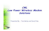 Wireless data solutions - bis-el.combis-el.com/downloads/file/Presentations/Wireless_data_solutions.pdf · •ASIC design centre utilising CMOS, Bi-CMOS & ... Wireline Telecom Wireless