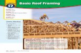 Basic Roof Framing 17 - Mr. Wilsons Technology Sitewilswood.weebly.com/uploads/1/6/8/8/16880972/ch17_carpentry_se.pdf · Then summarize your ﬁ ndings in a one-page report. 1. How