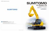SH235X-6 Hydraulic Excavator - Tutt  · PDF fileHYDRAULIC EXCAVATOR FOR REAL PERFORMANCE Engine Rated Power (Net): 119.3 kW・162.2 PS Operating Weight: SH235X-6