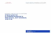 DCC Private Companies Regulations (website) · PDF file-i-TABLE&OFCONTENTS& RegulationNo.+ Page+ SECTION&1&GENERAL