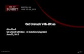 Get Unstuck with JBoss - Red Hat · PDF fileGet Unstuck with JBoss ... Sprint approved and funded a major program to replace legacy Oracle WebLogic and IBM WebSphere with JBoss