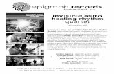 invisible astro healing rhythm quartet - KRIS TINERkristiner.com/epigraph/epigraph_002_promo.pdf · invisible astro! healing rhythm! quartet!!!! Epigraph lp-002 Jordan Aguirre - electric