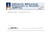 Athena Mission Planner’s Guide (MPG) · PDF file26/08/2011 · Athena Mission Planner’s Guide i FOREWORD . This Athena Mission Planner’s Guide presents information regarding