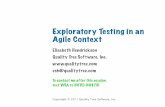 Exploratory Testing in an Agile Context - Test Obsessedtestobsessed.com/wp-content/uploads/2011/08/ETinAgile-agile2011... · Heuristics Goldilocks Too Big, Too Small, Just Right →